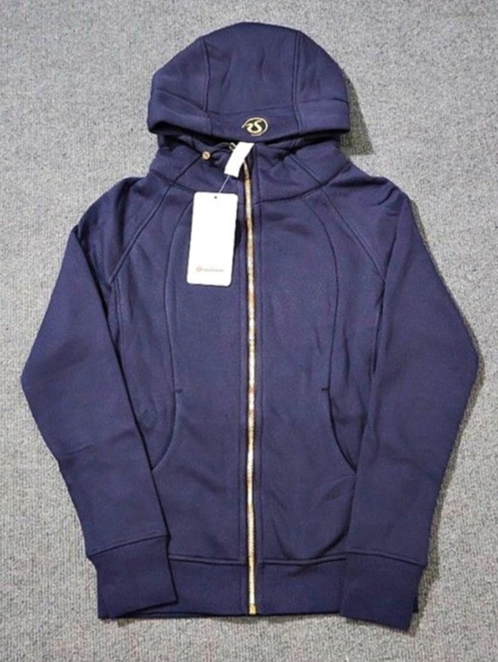 Scuba Full-Zip Hoodie Blue